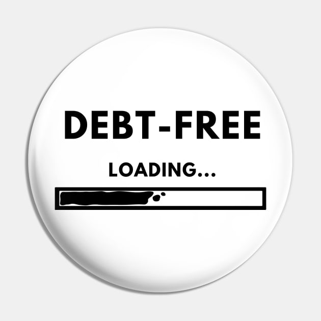 Debt-Free Pin by Stock & Style