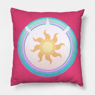 Subtle Brony - Princess Celestia Cutie Circle Pillow