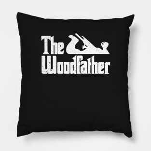 The Woodfather | Funny Woodworking Shirts & Gifts Pillow