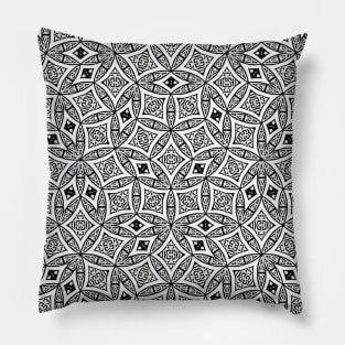 Diamonds in Circles Pillow