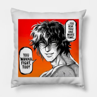 Kengan Ashura - Tokita Ohma "You wanna fight?" Pillow