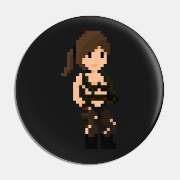 Pixel Quiet - Metal Gear Solid V Pin by namdecent