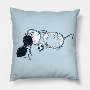 Broken glasses Pillow