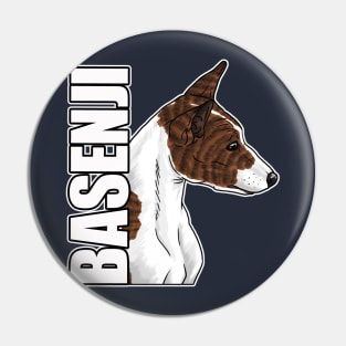 Basenji Brindled Pin