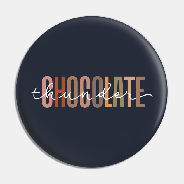 Chocolate Thunder Pin by TheDesignDepot