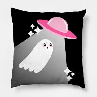 Ghost and UFO Pillow