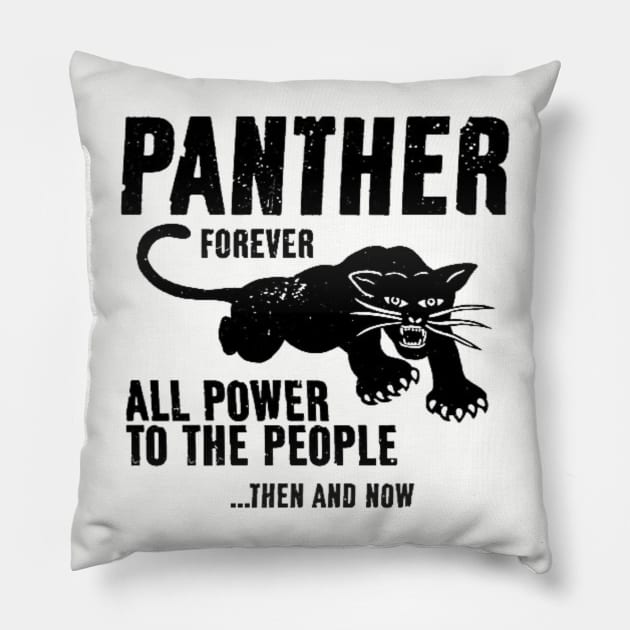 Black Panther Party, All Power To The People, Civil Rights, Black Lives Matter Pillow by UrbanLifeApparel