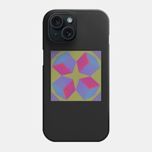 Digital Cube Pattern Two Phone Case