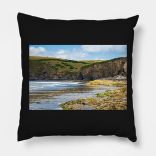 Newport Sands Beach - Cliffs & Rocks - Pembrokeshire Coast Pillow