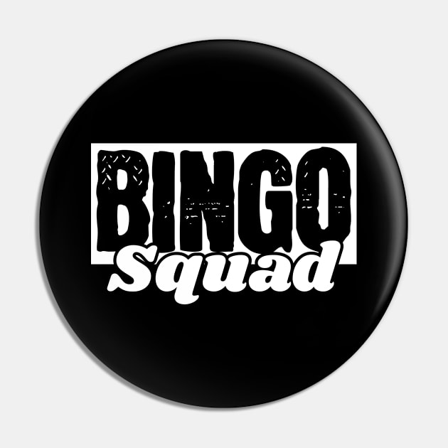 Bingo Bingo Squad Bingo Player Pin by CreativeGiftShop