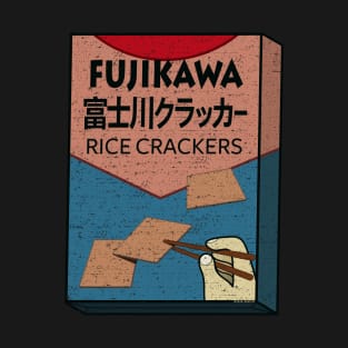 Fujikawa Rice Crackers Box (worn) [Rx-Tp] T-Shirt