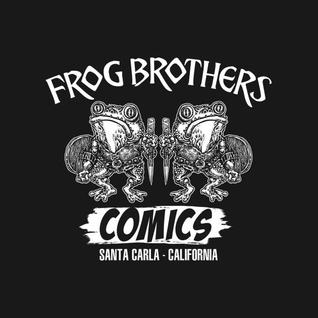 Frog Brothers Comics (Black Print) by Miskatonic Designs
