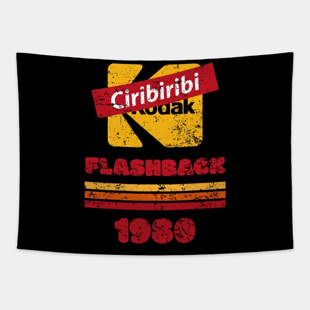 Flashback 80s kodak Photos Tapestry by TEEWEB