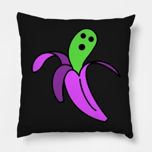 Banana Ghost #1b Pillow