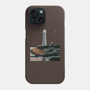 Pemaquid point lighthouse Phone Case