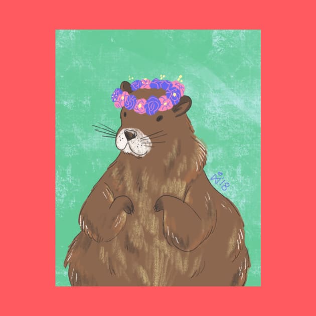 Marmot by seaeyedraw