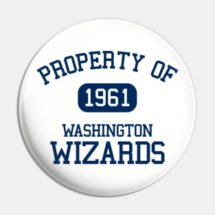 Property of Washington Wizards Pin