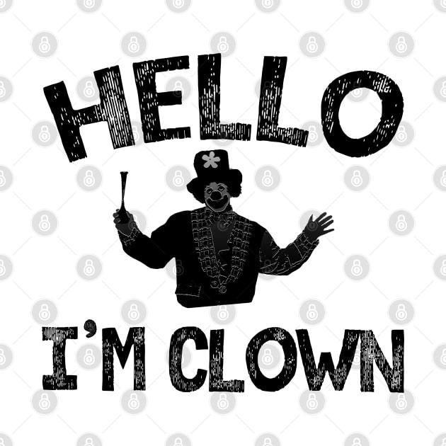 Hello I'm Clown by giovanniiiii