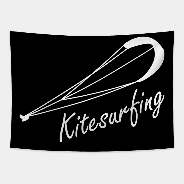 Kitesurfing Tapestry by KC Happy Shop