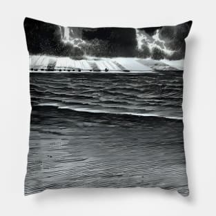 manga scenery Pillow