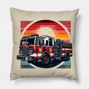 Fire Truck Pillow