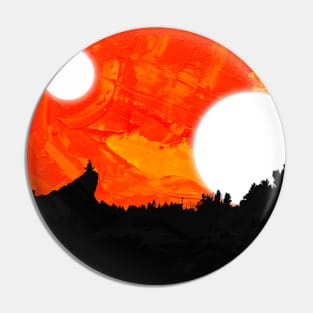 Two Sunsets Pin