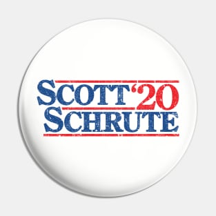 Michael Scott - Dwight Schrute 2020 Pin