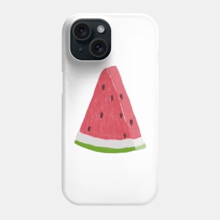 Watermelon Slice | Watermelons | Summer Fruit | Pink and Green Phone Case