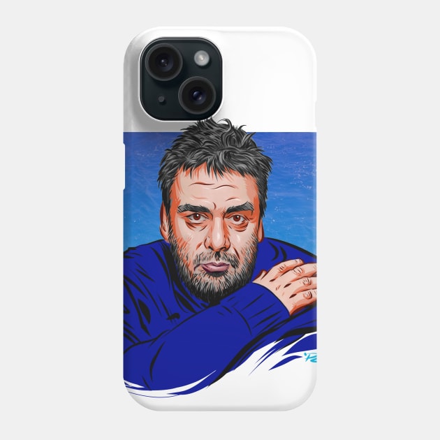 Luc Besson - An illustration by Paul Cemmick Phone Case by PLAYDIGITAL2020
