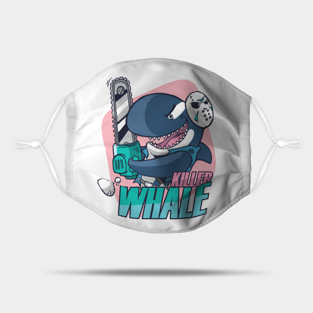 Funny Whale Cartoon Orca Killer Whale Killer Whale Mask Teepublic Looking for orca whale background images? teepublic