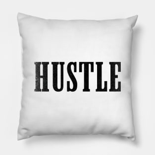 Respect the Hustle | Black Pillow