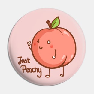 Just Peachy Pin