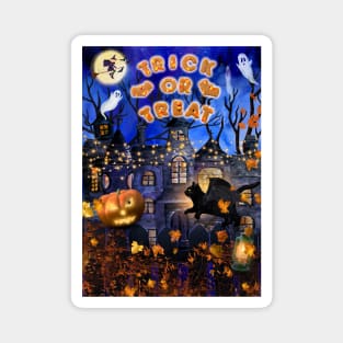 Trick or Treat Magnet