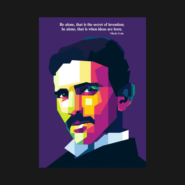 Nikola Tesla by WPAP46