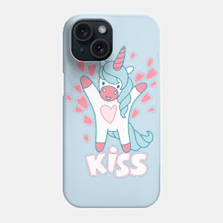 Kiss Unicorn Phone Case