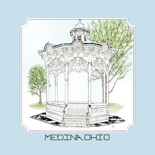 Medina, Ohio Gazebo T-Shirt