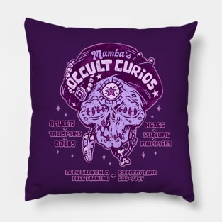 Mamba's Occult Curios Pillow