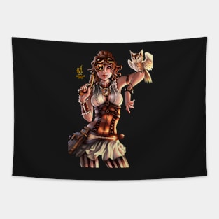 Steampunk Vampire Tapestry