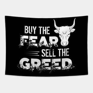 Buy The Fear, Sell The Greed Trading & Investing Tapestry