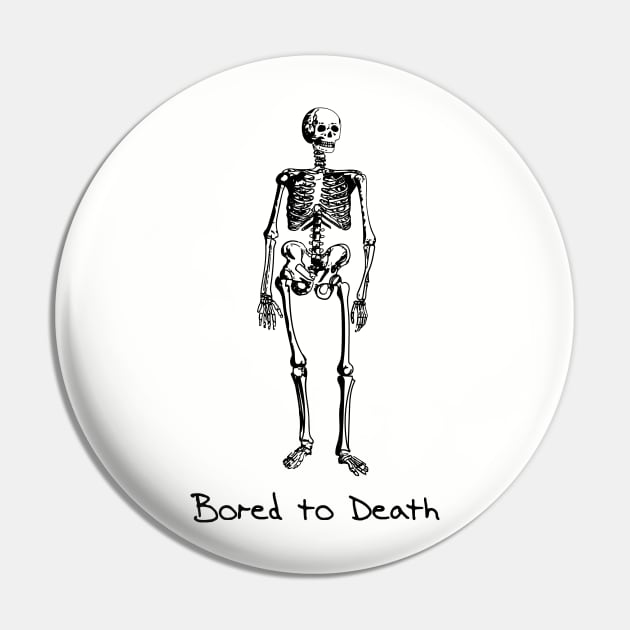 Bored to Death Pin by BJS_Inc