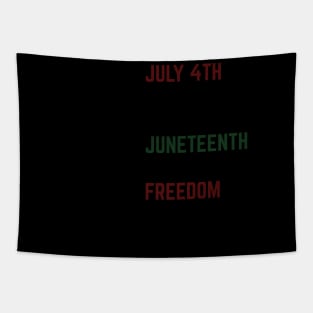 Juneteenth Is My Independence Free Day Queen Women Girls Tapestry