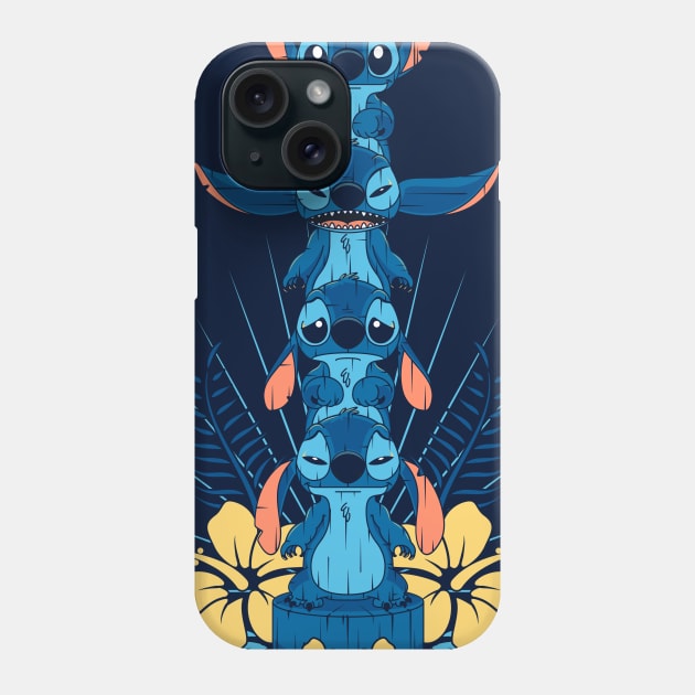 Alien's totem moods Phone Case by sebasebi