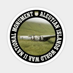 Aleutian Islands World War II National Monument circle Magnet