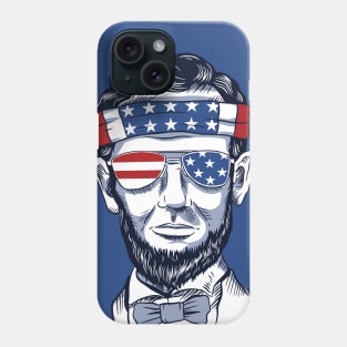 Patriotic Abraham Lincoln Phone Case