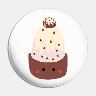 Red bean shaved ice Pin