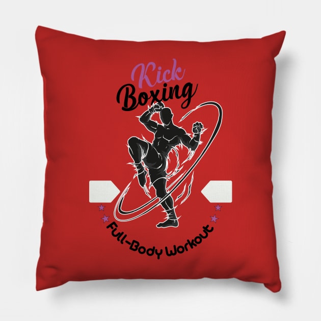 Kick Boxing Pillow by Diannas
