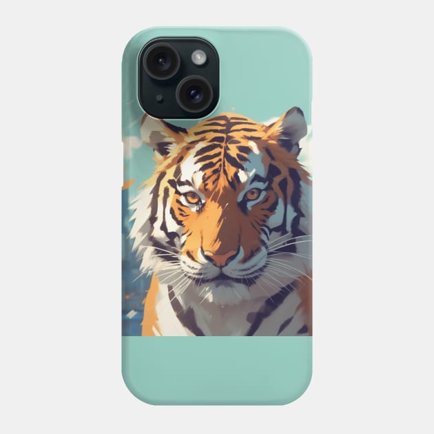 Beautiful Siberian Tiger Phone Case by Spaceboyishere