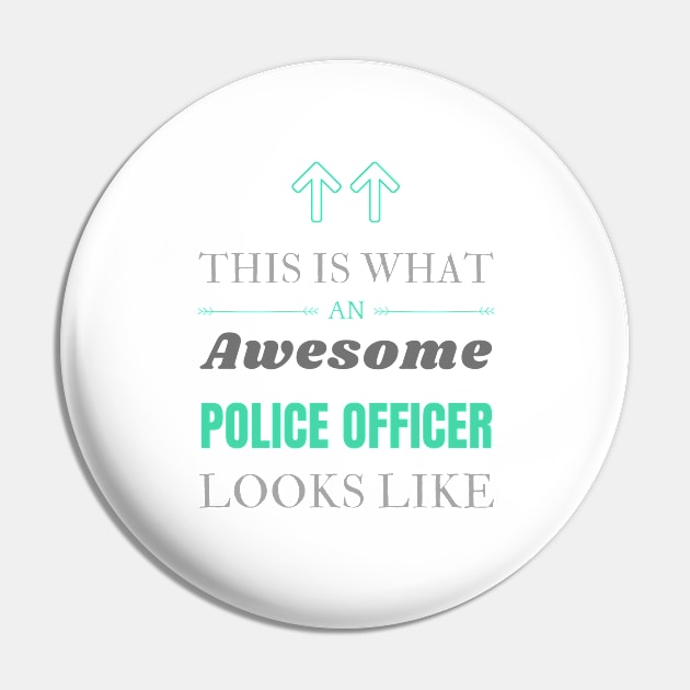 Police officer Pin by Mdath