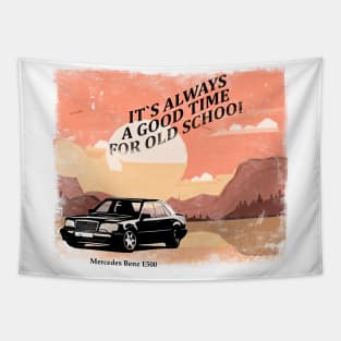 mercedes old school Tapestry