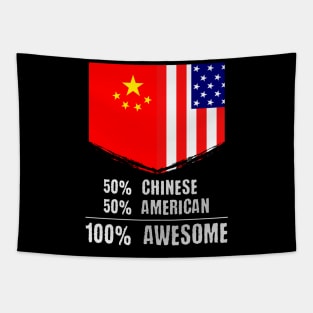 50% Chinese 50% American 100% Awesome Immigrant Tapestry